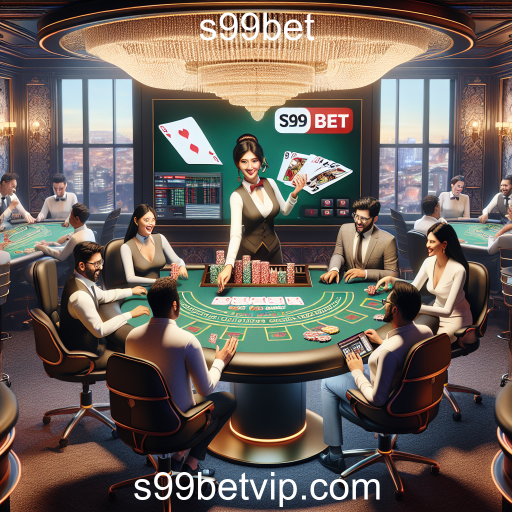 A Experiência Imersiva do Cassino ao Vivo no s99bet
